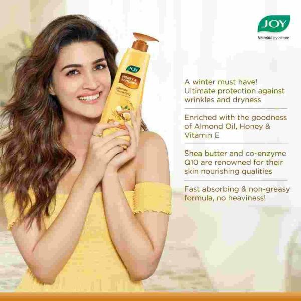 Joy Honey & Almonds Ultimate Nourishing Body Milk Lotion For Extremely