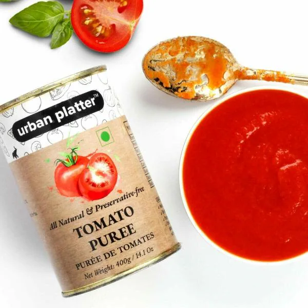 Urban Platter Tomato Puree Can, 400g JioMart
