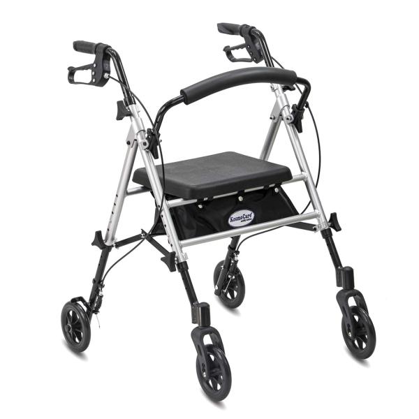 KosmoCare Rollator Walker (Without Footrest Silver) JioMart