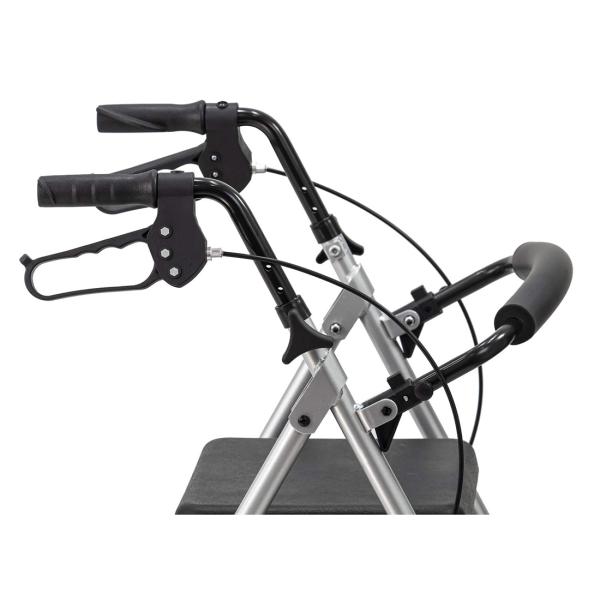 KosmoCare Rollator Walker (Without Footrest Silver) JioMart