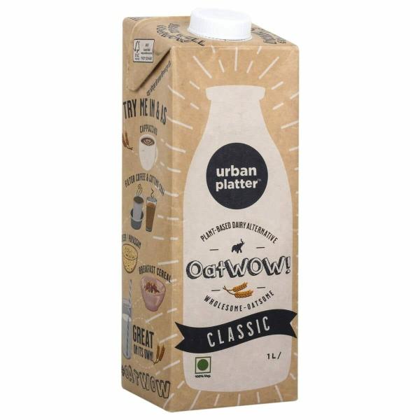 Urban Platter OatWOW Classic Oat Beverage, 1 Litre [Pack of 6] JioMart