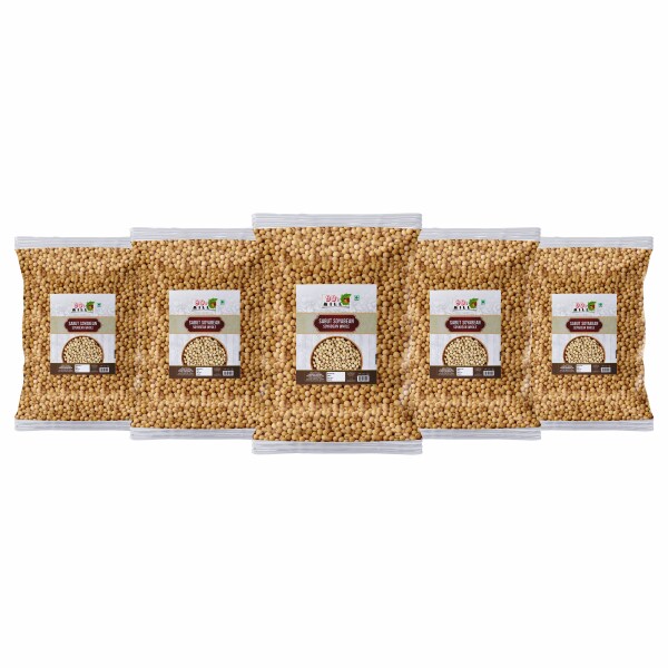 90's Mill Sabut Soyabean/Soya Bean Granules Cholesterol FreeWhole Glycin Max/Soya/Soy/Haba Soya