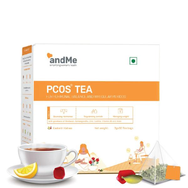 andMe PCOS Green Tea 30 g JioMart