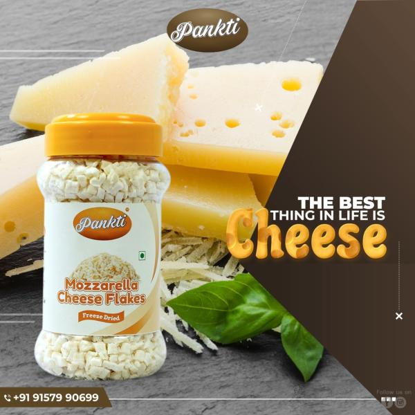 Pankti Mozzarella Cheese Flakes 100 g JioMart