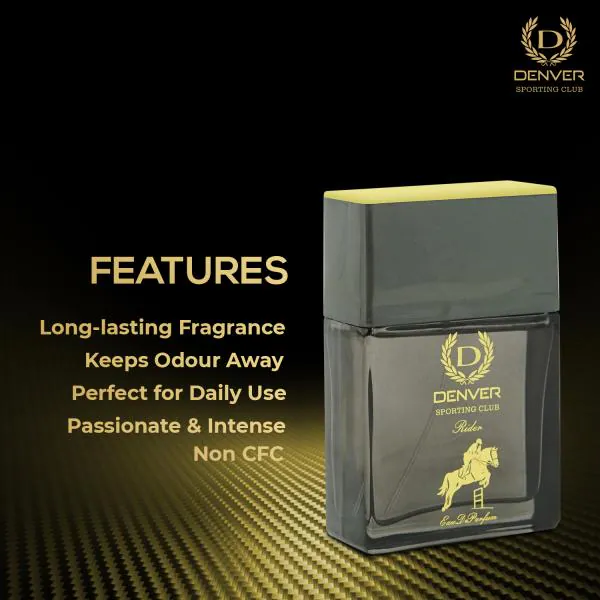 DENVER Sporting Club Rider Eau de Parfum 60 ml (For Men) JioMart