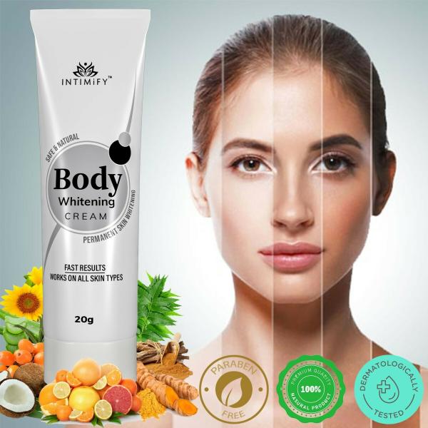 Intimify Body Whitening Cream for, Skin Lightening, Pigmentation from