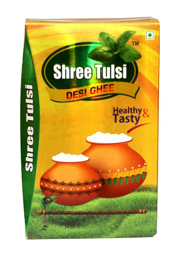 Shree Tulsi Desi Ghee Made Traditionally from Curd Pure Ghee for