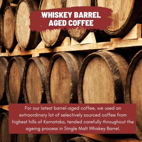 Toffee Coffee Roasters Whiskey Barrel Aged Coffee Whole Beans JioMart