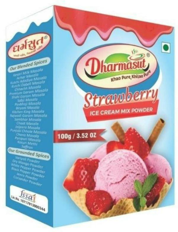 Dharmasut Strawberry, Vanilla, Chocolate, Butterscotch, Kesar Pista Ice