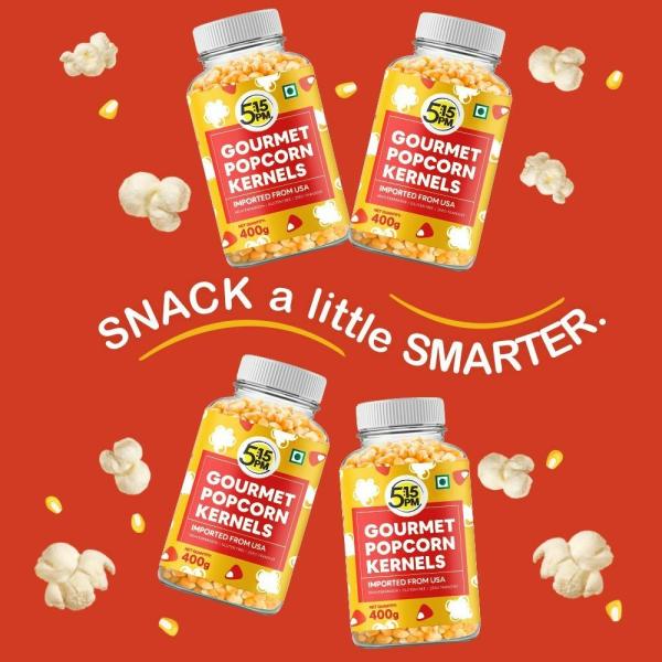 515PM Popcorn Kernel Seeds, Big Size Gourmet Pop Corn Kernels Imported