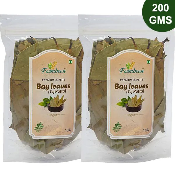 Farmbean Natural Bayleaf Leaves Dried 200Gms/ Tej Patta Dried bay
