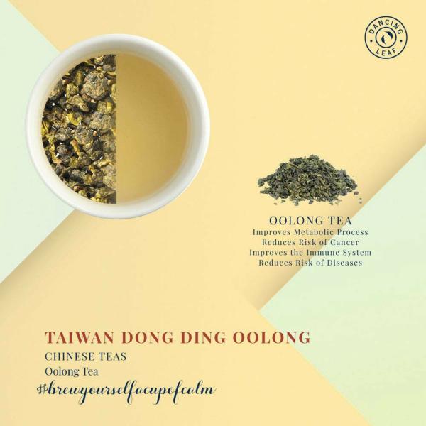 Dancing Leaf Taiwan Ding Dong Oolong Tea, 50g JioMart