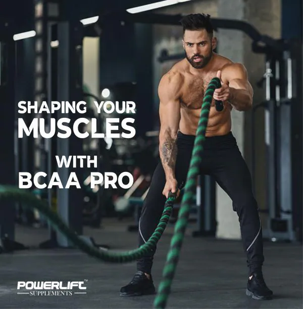PowerLift BCAA Pro (300gm Guava) for Men & Women, with Electrolytes