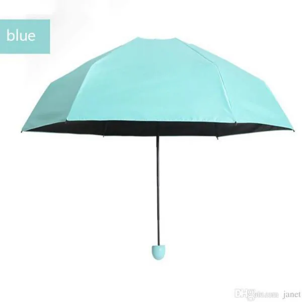 Benison India Blue Capsule Umbrella JioMart