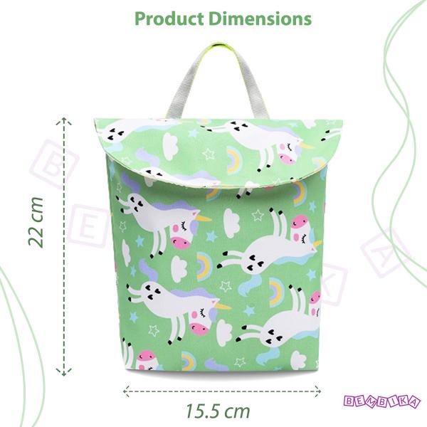 Bembika Green Horse Diaper Bag Backpack For Kids JioMart