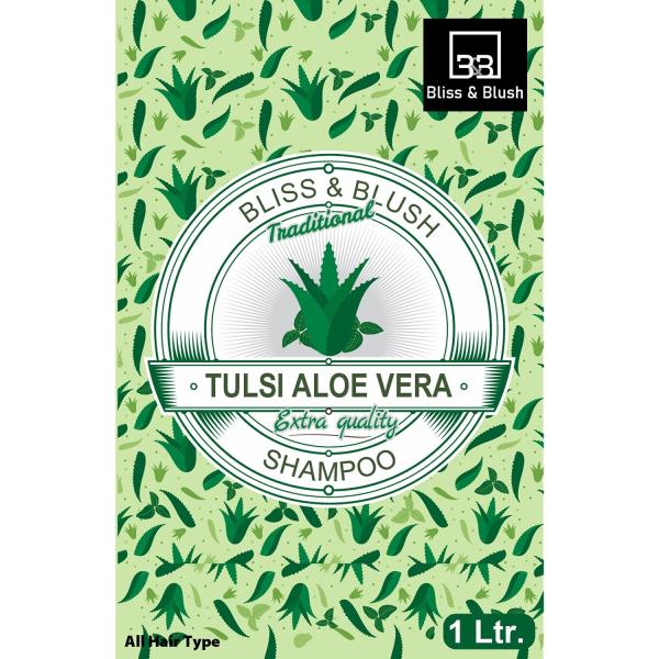 B&B BLISS & BLUSH Neem With Tulsi & Amla Shampoo Herbal Hair Wash