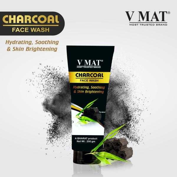 V MAT CHARCOAL FACE WASH JioMart