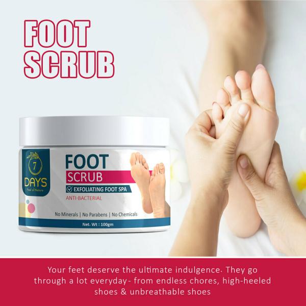 7 DAYS AntiBacterial Foot Scrub 100g JioMart