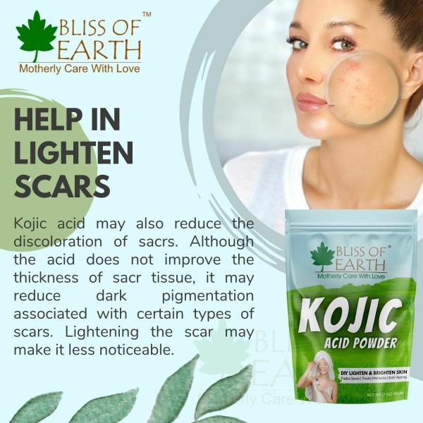 Bliss of Earth Korean Kojic Acid Dipalmitate Powder for Skin Whitening