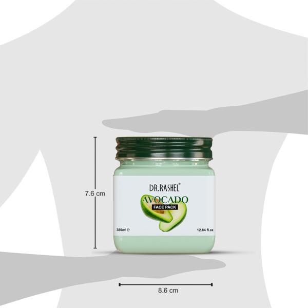 DR.RASHEL AVOCADO FACE PACK FOR ANTI ACNE FACE PACK FOR TONING
