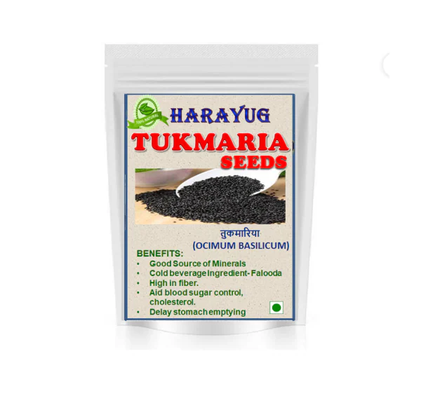 HARAYUG TUKMARIA MOTI BEEJ SABJA SEEDS OCIMUM BASILICUMTUKMARIYA (200GM) JioMart
