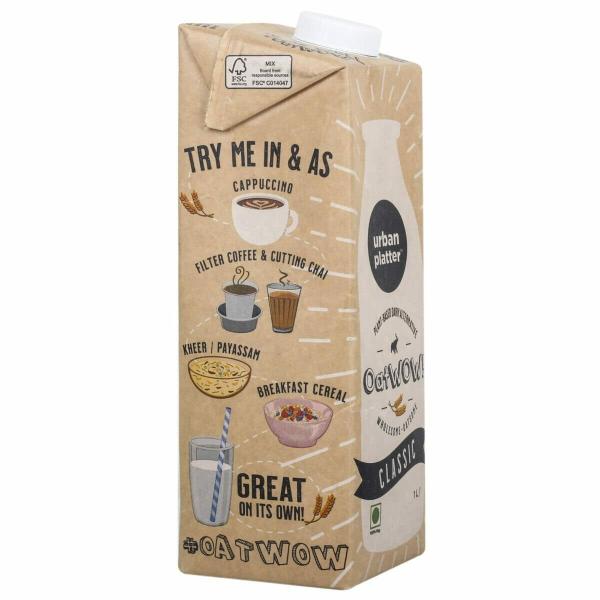 Urban Platter OatWOW Classic Oat Beverage, 1 Litre JioMart