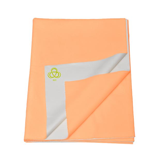 AVI Orange Cotton Bed Protector Sheet 100X140 CM JioMart