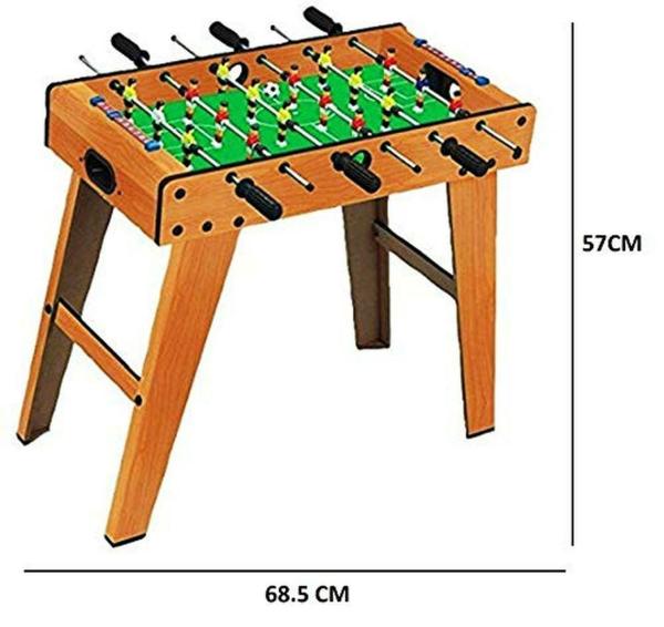 DOMENICO Wooden Unbreakable Table Soccer Game 36.5 x 68.5 x 57 cm 6