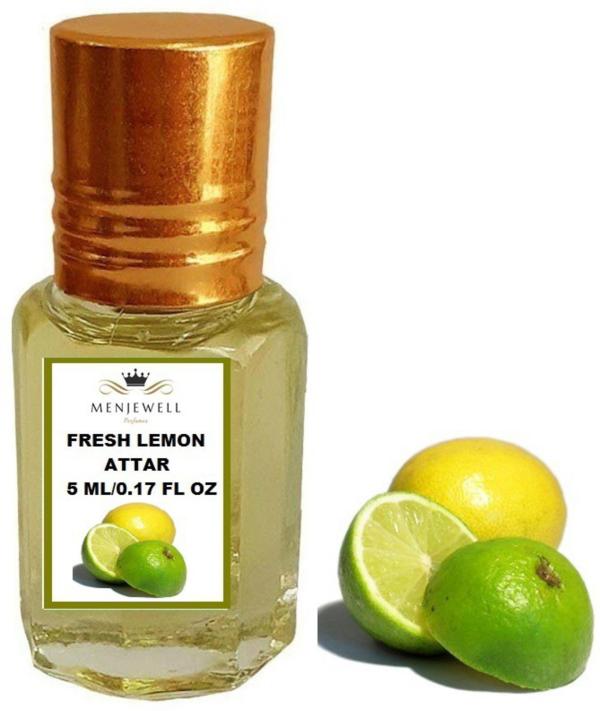 Menjewell Fragrances Fresh Lemon Citrus Attar 5ml (Citrus Attar) JioMart