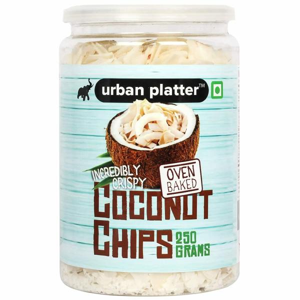 Urban Platter Coconut Chips, 250g JioMart