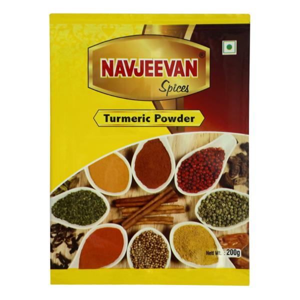 Navjeevan Turmeric Powder 600g. (200g.X3) JioMart