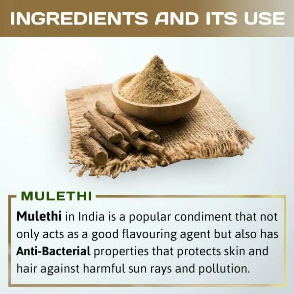 United's Pure and Natural Mulethi (Licorice) Powder For Face, Skin, Hair  Care - 200 Grams - JioMart