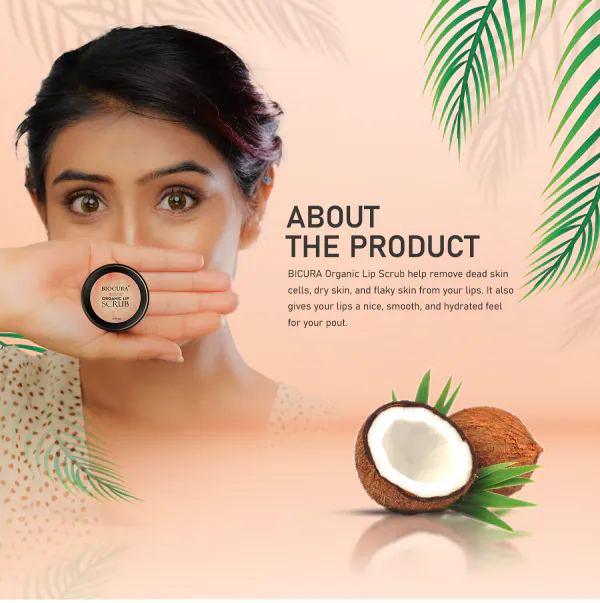 BIOCURA NATURAL & ORGANIC COCONUT LIP SCRUB (10 ml) JioMart