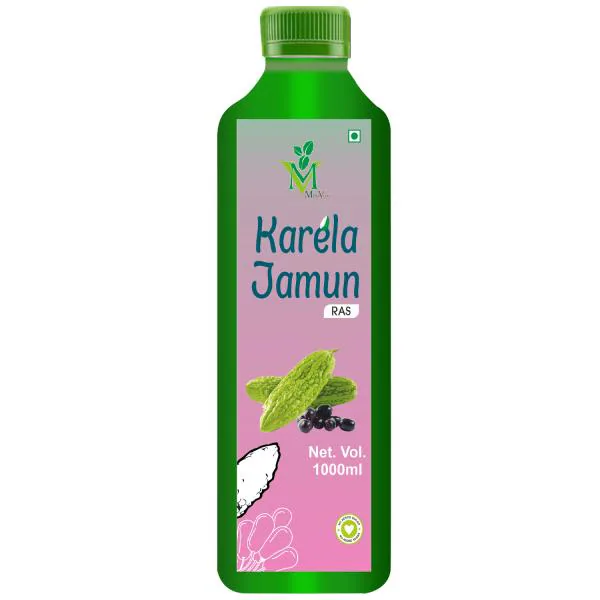 MIntVeda Karela Jamun (Sugar Free) Juice (1 L) JioMart
