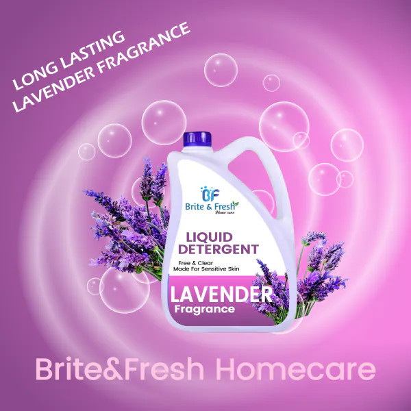 BRITE&FRESH Home Care 5 lt Liquid Detergent Suitable For Top&Front Load