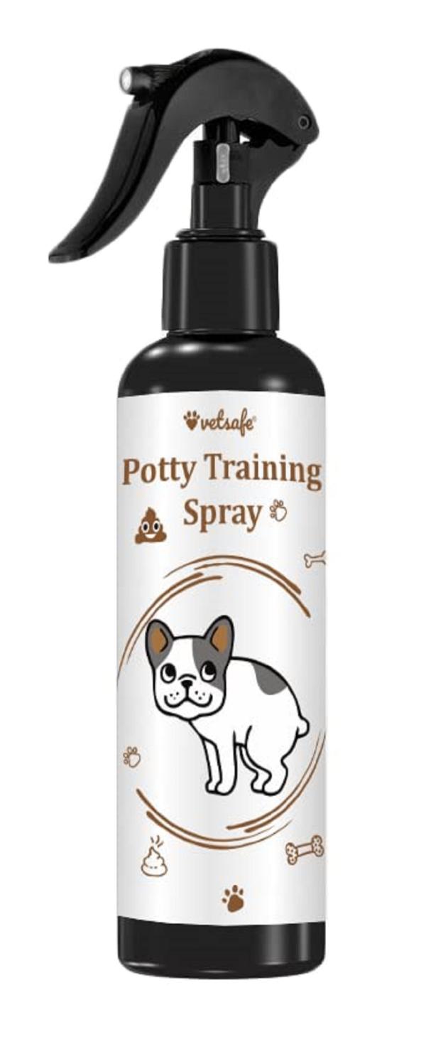 VetSafe Potty Training Spray for Dogs, 200ml Trains where to Pee and