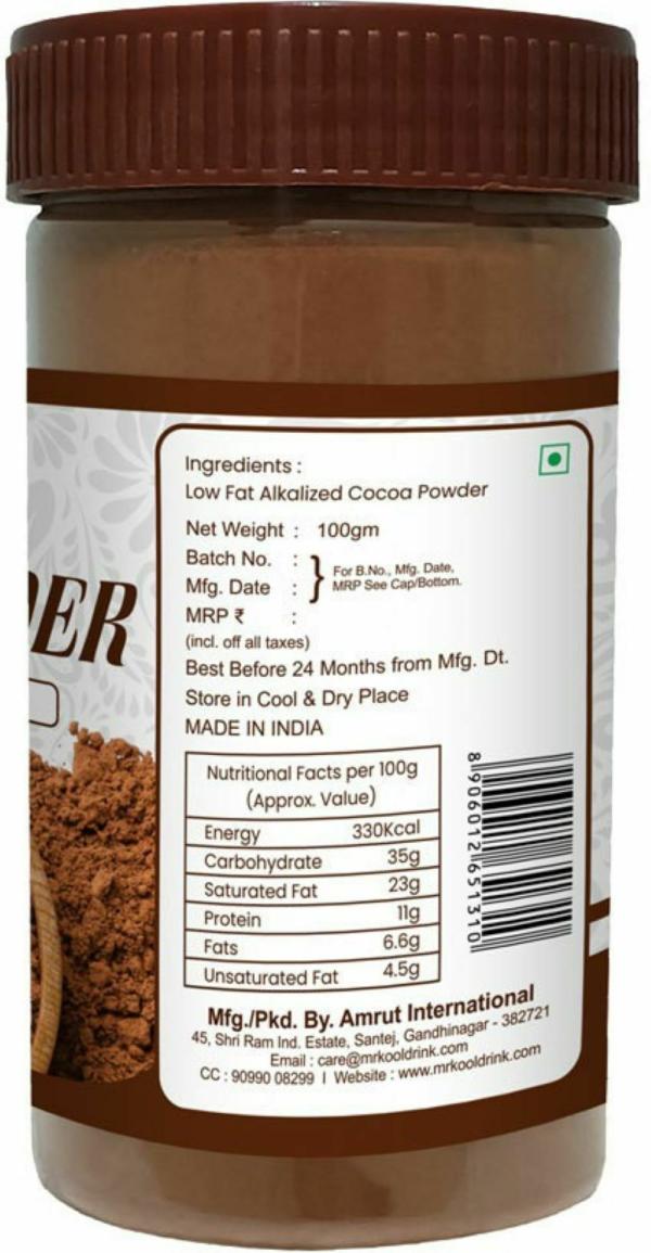 Mr.Kool Vanilla Flavor Soya Milk Powder 200gm and Dark Brown Cocoa