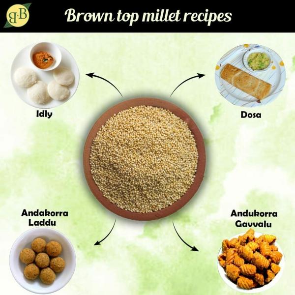 B&B Organics Millet Combo of 5 (Little, Kodo, Foxtail, Barnyard