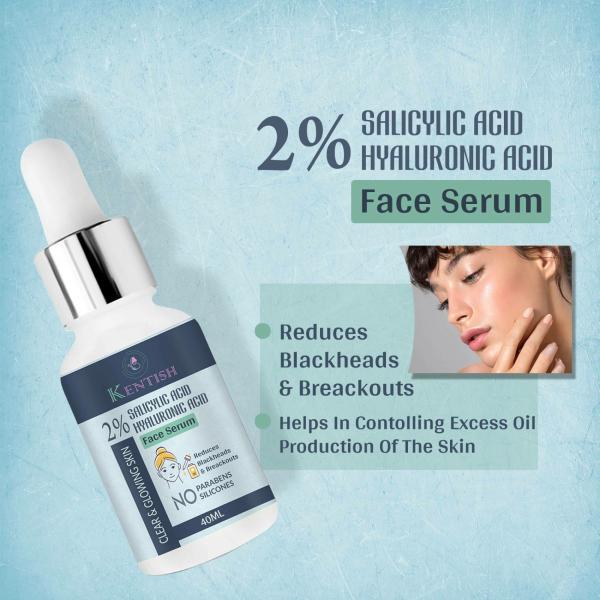 Kentish Salicylic Acid Skin Care Kit All Skin Types (Pack of 3) JioMart