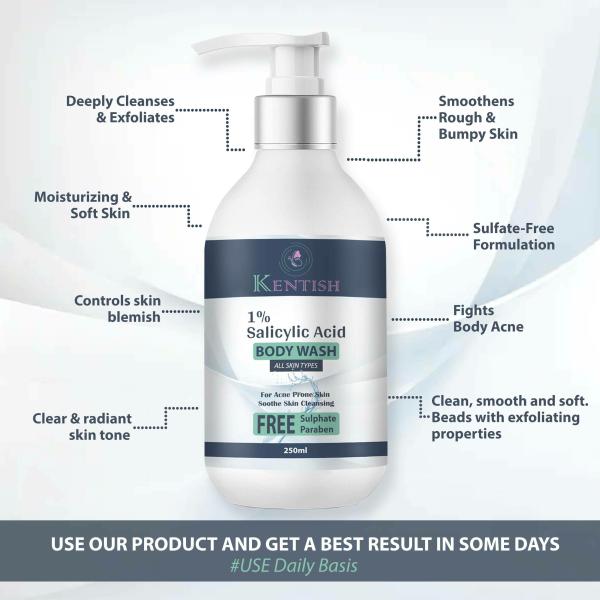 Kentish Salicylic Acid Skin Care Kit All Skin Types (Pack of 3) JioMart