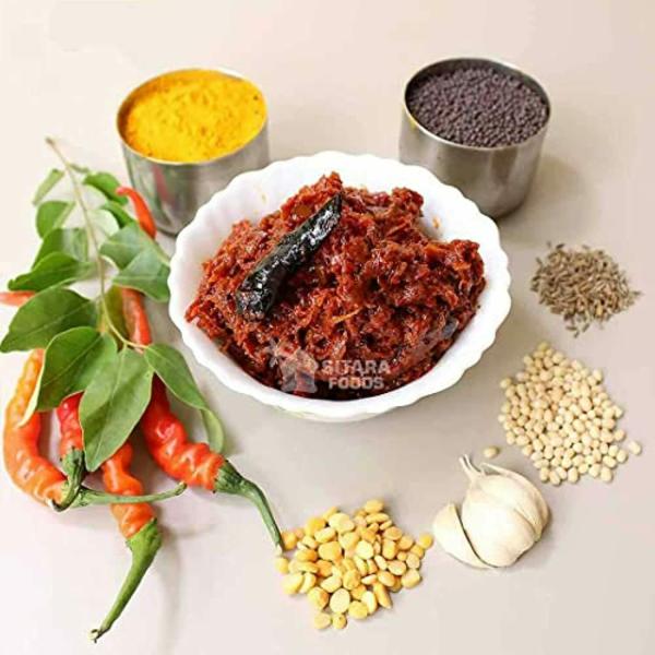 SITARA FOODS Red Chilli Pickle Home Made 1 kg JioMart