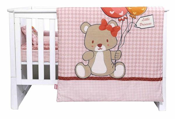 crib bedding pink