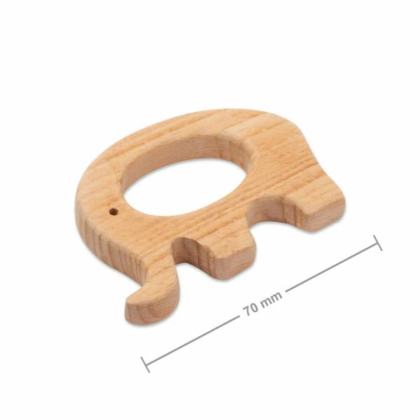 Enorme Organic Non Toxic Wooden Teethers For Babies ( Elephant, Horse & Star ) JioMart