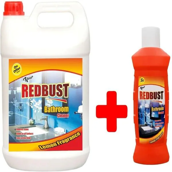 Redbust Bathroom cleaner 5 Litre & 500ml Free JioMart