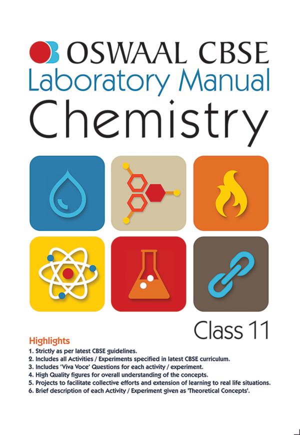 Oswaal CBSE Laboratory Manual Class 11 Chemistry Book (For 2021 Exam