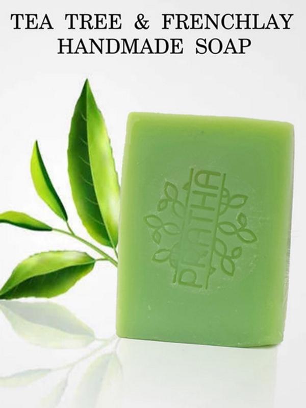 PrathaTea Tree & French Clay Cold Process Handmade Soap JioMart
