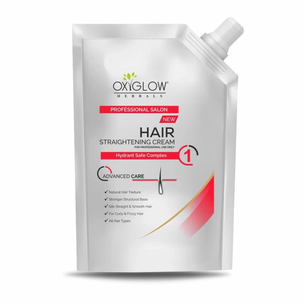 Oxyglow Herbals Hair Straightening Cream, 500 Ml (Pack Of 3) JioMart