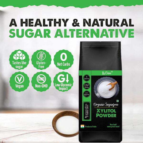 La Casa Organic Xylitol Natural Sweetener For Diabetes 400 Gm JioMart
