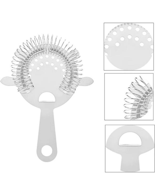 Flair Stainless Steel Bar Strainer for Bar Tool Drink for Bar Restaurant Home JioMart