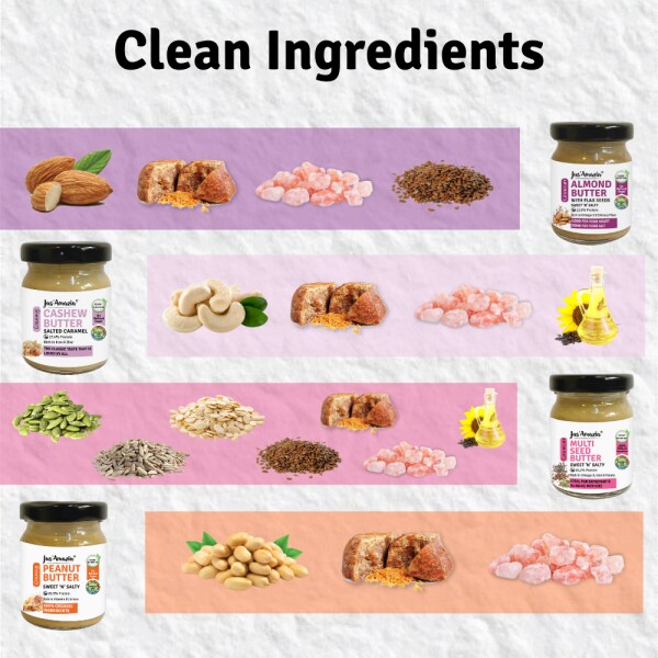 Jus Amazin Assorted Nut Butters Gift Pack55g JioMart